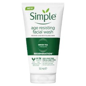 Simple Facial Wash Regen Age Res 150ml