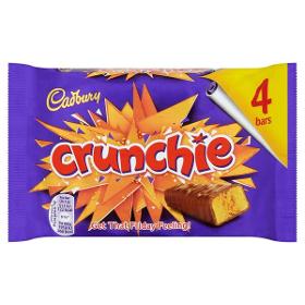 Cadbery Crunchie 4PK 104.4g