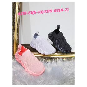 Children Slip On Mixed Color Fashion Trainers