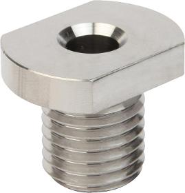 Receiver bush stainless steel for lifting pins