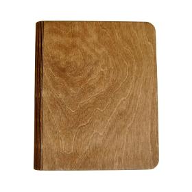 Wooden notebook