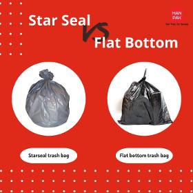 Flat Garbage Bags On Roll