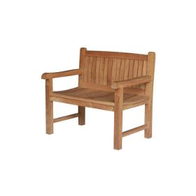 wooden garden bench teak 100x60x92 cm