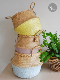 Belly Basket for Plant with Handles
