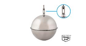 Stainless Steel Float With Duplex Mounting Drm 90 - 200mm