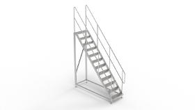 Stainless steel ladders