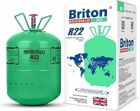 Briton Refrigerant R22 For HVAC Disposable Cylinder 13.6Kg