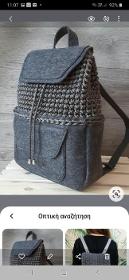 Handmade backpack 
