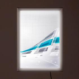 LED Light Frame "Simple", double-sided A1