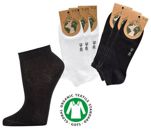 2637 - GOTS Organic Cotton Sneakers Socks 