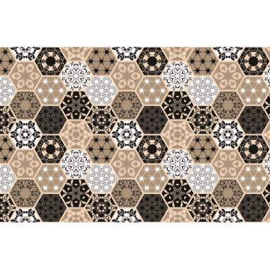Scandinavian honeycomb mat, various design