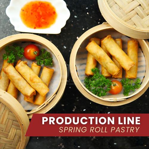 Spring Roll And Samosa Pastry Making Machine