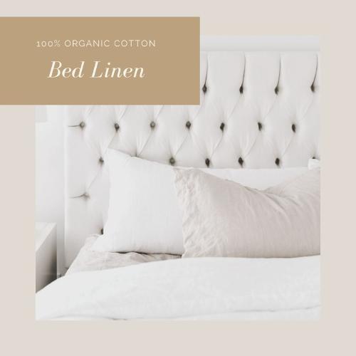 100% Organic Cotton Bed Linen