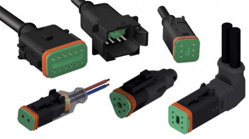 Connectors for agrcultural and construction machines