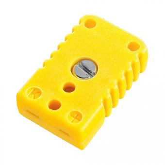 Miniature socket type K, yellow