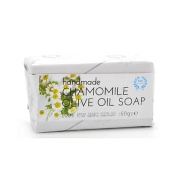 Chamomile And Olive Natural Soap Bar 60g Paperwrapped