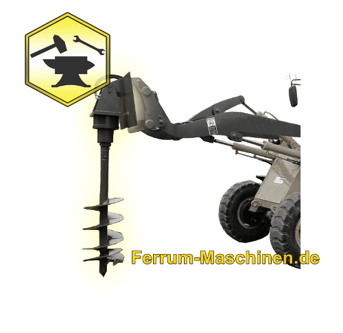 Drill for Ferrum DM yard loader / wheel loader