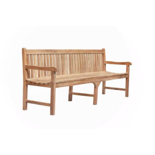 wooden garden bench teak 200x45x51 cm