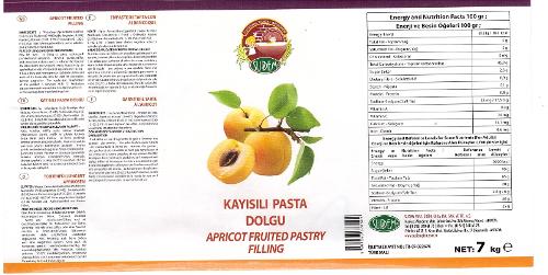 Sudem Apricot Fruited Filling Cream
