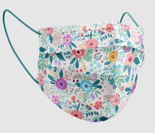 Medizer Mouds Series Meltblown Spring Flowers Patterned Disposable Mask