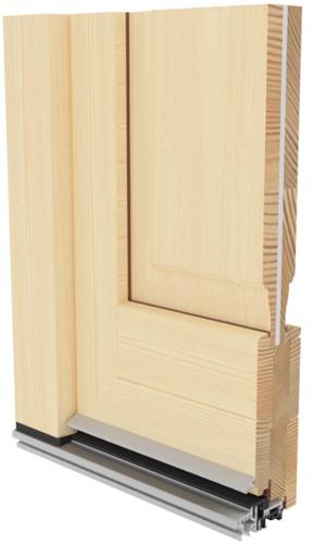 D68 wood door