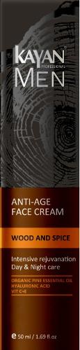Anti-aging face cream Kayan men, 50 ml