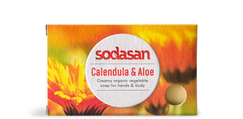 Sodasan Bar Soap Calendula & Aloe