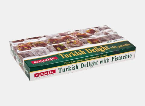 Turkish Delight with Pistachio Double Roasted 454 g