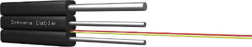 IKT3ng(A)-HF-O - drop optical fiber cable (FTTH)