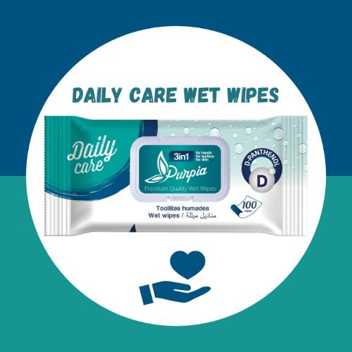 Purpia Premium Series - Daily Care Wet Wipes