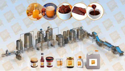 Dates Molasses Production and Filling Line