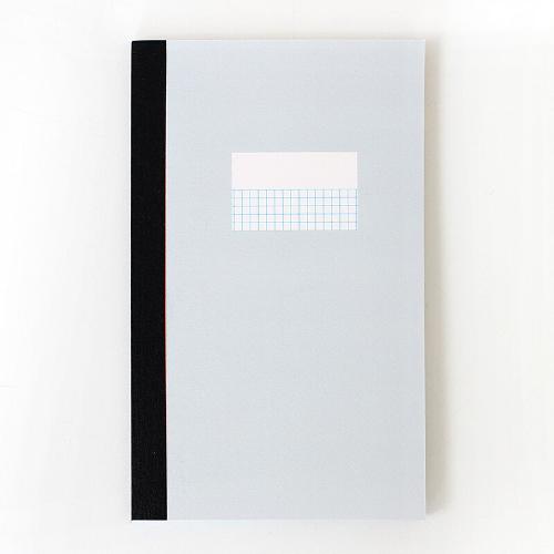 Notebook S -Bald Square  03-Gray 