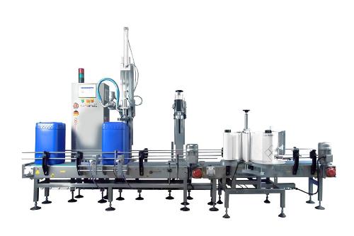 GALLON FILLING CAPPING LABELING MACHINE