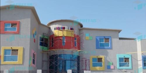 PREFABRICATED SCHOOL BUILDING