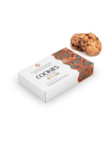 Cookies box rectangular shaped large size white eco-friendly