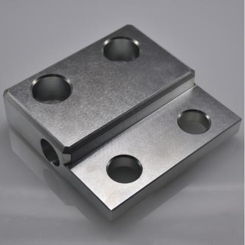 Cnc milling steel block with surface zinc coated