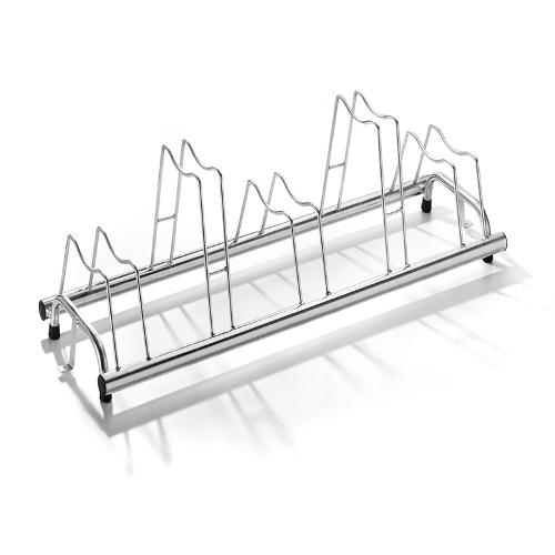 5 Spaces Bike Rack In Galvanized Steel For The Tires Mixed Cm 6 And Com 8