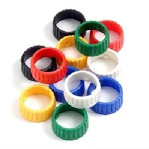 Colour Coding Rings For Ring Lock DIN Connectors - Deltron