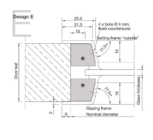 Aluminium Porthole Design E
