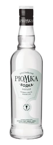 Vodka KHRUSTALNAYA RYUMKA MYAGKAYA (SOFT)