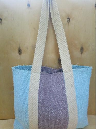 Handwoven tote cotton bag!