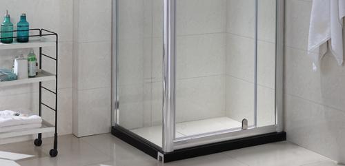 Rectangular showers 110x70 cm