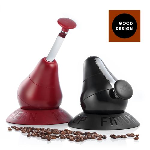 Manual coffee grinder with ceramic mechanism