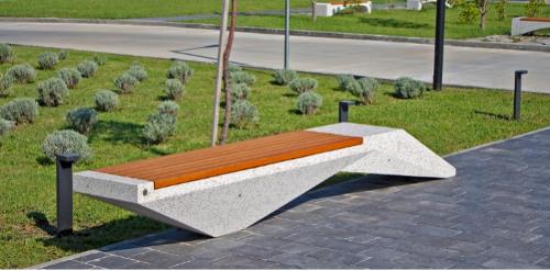 Concrete bench Model 234