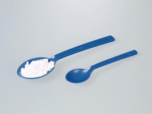 Spoon for foodstuffs, blue
