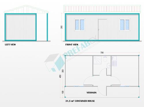 Modular House Container-31 M²