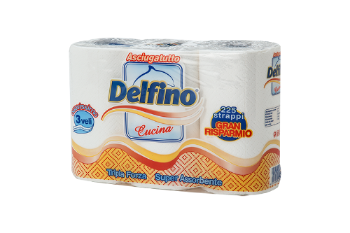 Delfino – kitchen towel 3 rolls