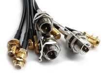 RF Bulk Head Cable SMB/F Bulkhead to MMCX/M