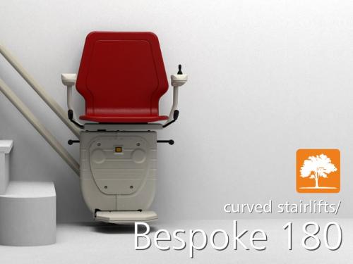 Bespoke 180 Curved Stairlift