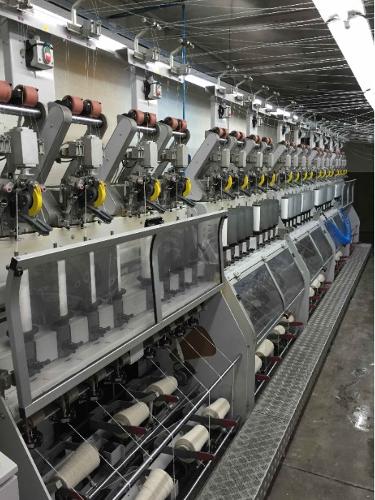 ROTOSoft – High Bulky yarn machine (spinning machine for the production of  high-bulk yarns), Giesse Italy